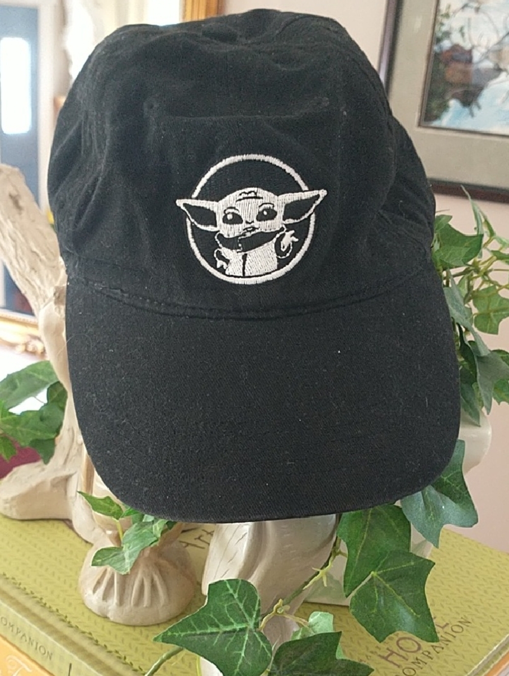 Star Wars Embroidered Grogu Blk Hat